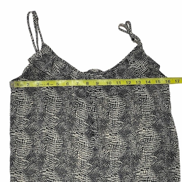 COTTON On Black & White Printed Camisole Blouse - Picture 8 of 12